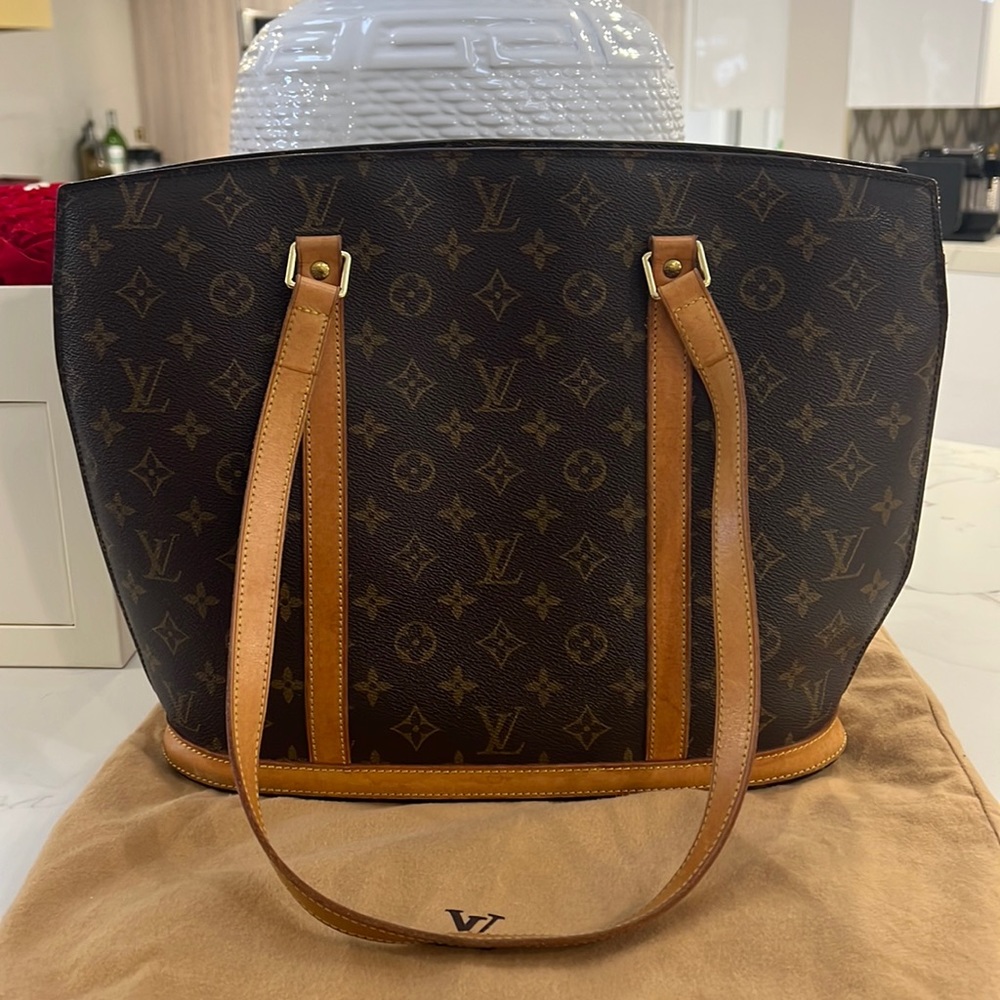 Authentic Louis Vuitton Monogram Babylon Tote.  Very Good Condition. See photos